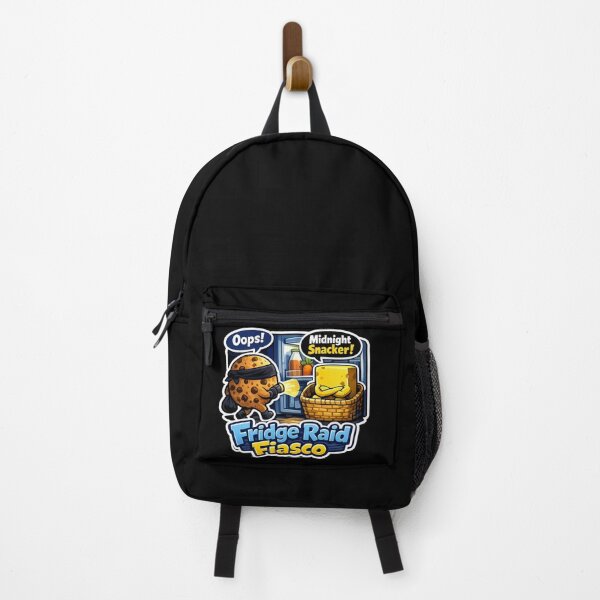 Item preview, Fridge Raid Fiasco — Funny Midnight Snacker Food Cartoon Art designed and sold by ArtoryWorks.
