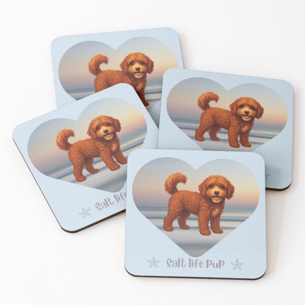 Item preview, Salt life Pup River at beach designed and sold by Doodles Down South.
