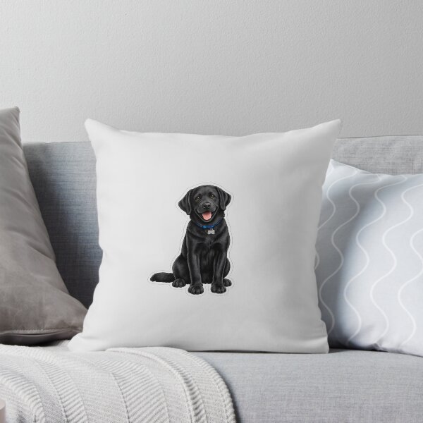 Item preview, Black Labrador Retriever dog designed and sold by BackgroundND.
