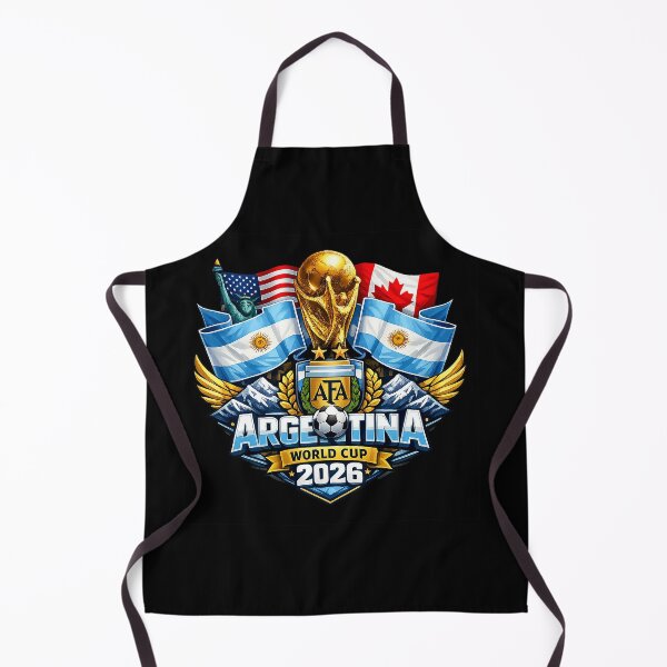 Item preview, Argentina Football Passion 2026 Retro Fan Art designed and sold by jasonhiggins.