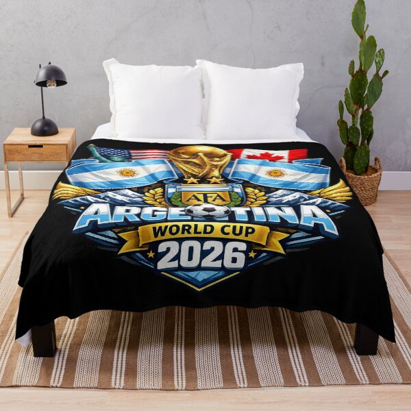 Item preview, Argentina Football Passion 2026 Retro Fan Art designed and sold by jasonhiggins.