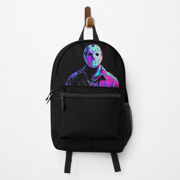Item preview, Glitch Jason Hockey Mask Vaporwave Horror Art designed and sold by greatlakesea.