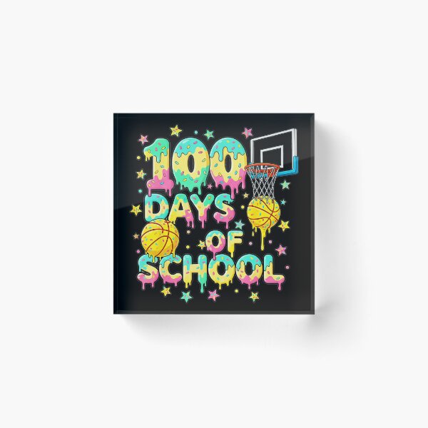 Item preview, 100 Days of School Basketball Funny Classroom Celebration designed and sold by allistermariam.