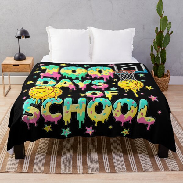 Item preview, 100 Days of School Basketball Funny Classroom Celebration designed and sold by allistermariam.