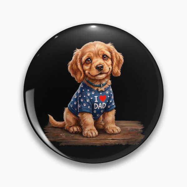 Item preview, Funny I Love Dad Rat Terrier Dad T-Shirt designed and sold by artetotal.