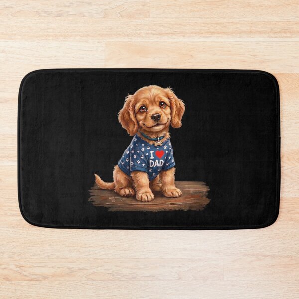 Item preview, Funny I Love Dad Rat Terrier Dad T-Shirt designed and sold by artetotal.
