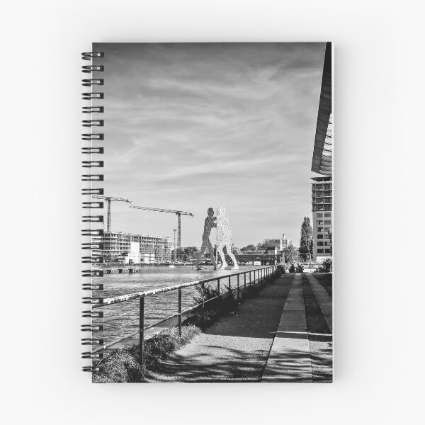 Item preview, View of Molecule Man Sculpture From Berlin Twin Towers designed and sold by Radiocafe.