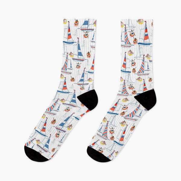 Item preview, Sailboats Vacation white designed and sold by LorlovesDesign.