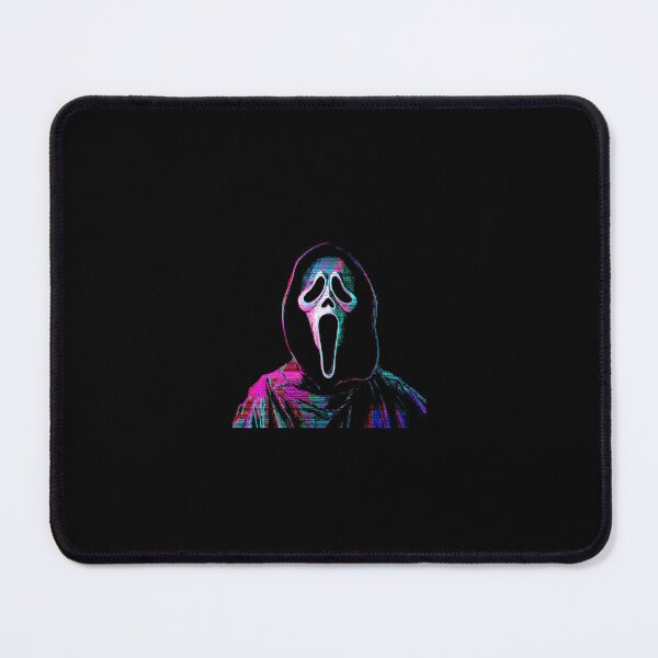 Item preview, Glitch Ghostface Scream Mask Vaporwave Horror Art designed and sold by greatlakesea.