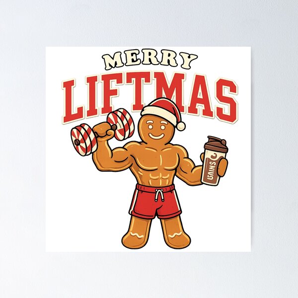 Item preview, Merry Liftmas   designed and sold by LuloCreative.