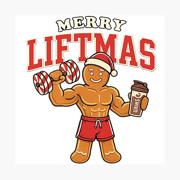 Item preview, Merry Liftmas   designed and sold by LuloCreative.