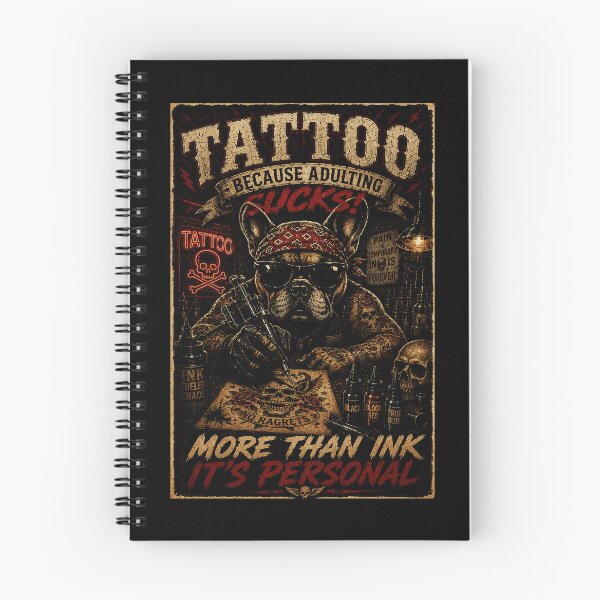 Item preview, Tattoo Artist Bulldog Vintage Ink Culture Retro Shop designed and sold by Modaozushi216.