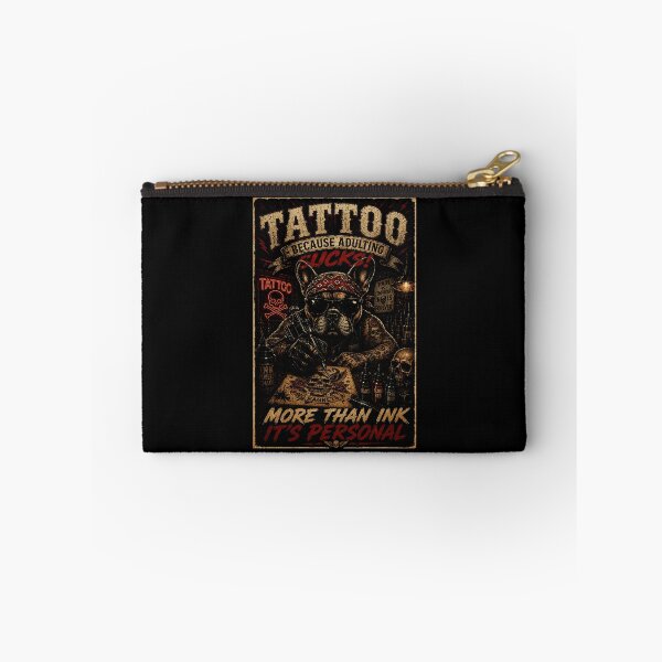 Item preview, Tattoo Artist Bulldog Vintage Ink Culture Retro Shop designed and sold by Modaozushi216.