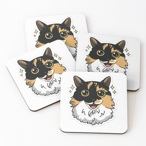 Item preview, CALICO CAT AMAZED designed and sold by fathur-ratchman.