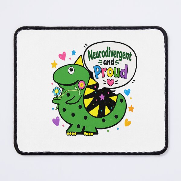 Item preview, Neurdivergent Pride designed and sold by Mother Daughter Drawings .