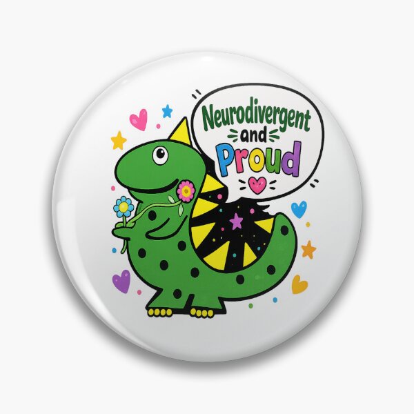 Item preview, Neurdivergent Pride designed and sold by Mother Daughter Drawings .