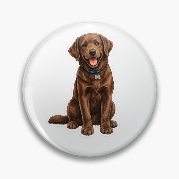 Item preview, Chocolate Labrador Retriever designed and sold by BackgroundND.