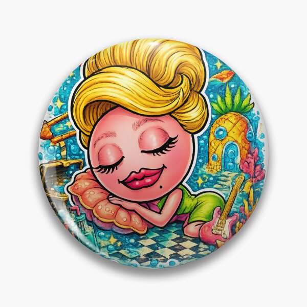 Item preview, Pattie Shrimp: The Princess of the Shrimp Kingdom – Goodnight, deep sea vibes! designed and sold by Surreal Characters & Cute Pups.