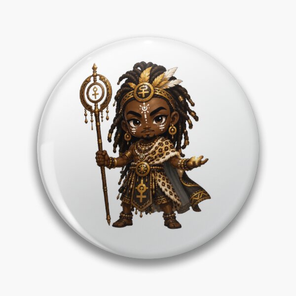 Item preview, Nzambi Mythology Mascot Design designed and sold by The Dark Files.