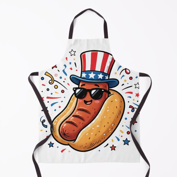 Item preview, Happy_hotdog_in_bun_202606090001 designed and sold by Voila-creative.