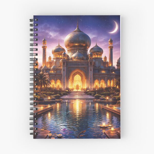 Item preview, Magical Arabian Nights Arabian Palace and Oasis Art designed and sold by ZahraaStudio.