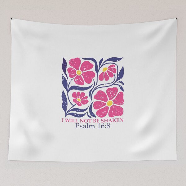 Item preview, I Will Not Be Shaken | Boho Graphics designed and sold by DelicateBalance.