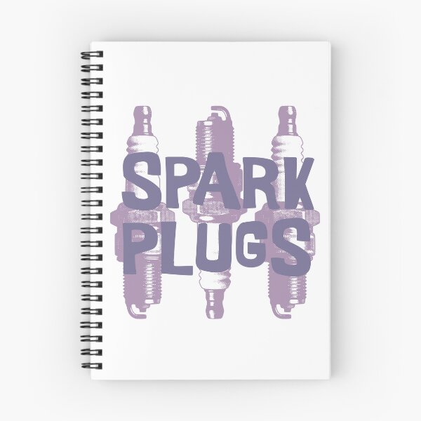 Item preview, Spark Plugs – Retro Garage Art designed and sold by Automotive Art by Greg.