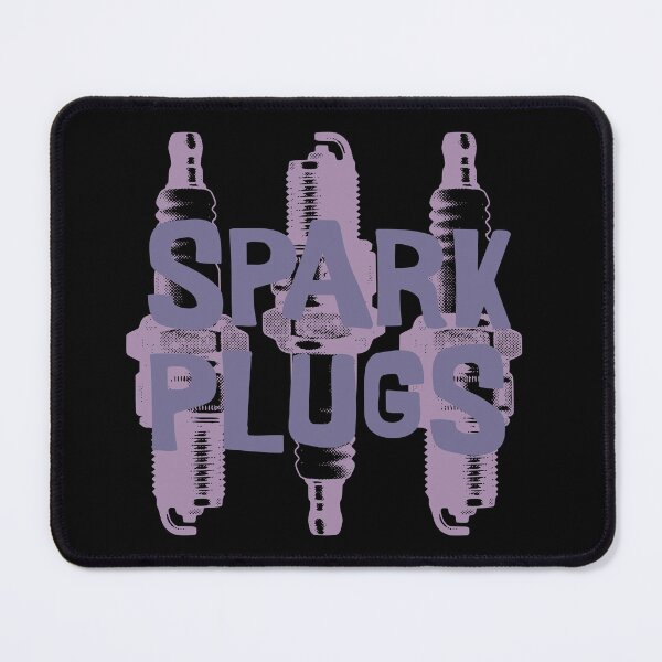 Item preview, Spark Plugs – Retro Garage Art designed and sold by Automotive Art by Greg.