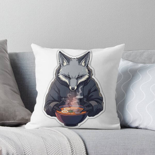 Item preview, Winter Fox Ramen - Japanese Stoic Dark Art designed and sold by Tokyo Neo Noir Collective .
