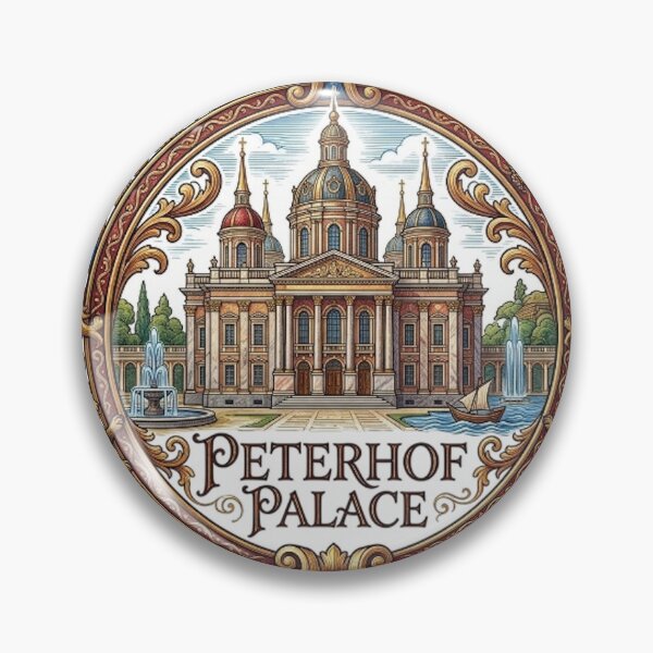 Item preview, PETERHOF PALACE designed and sold by likbatonboot.