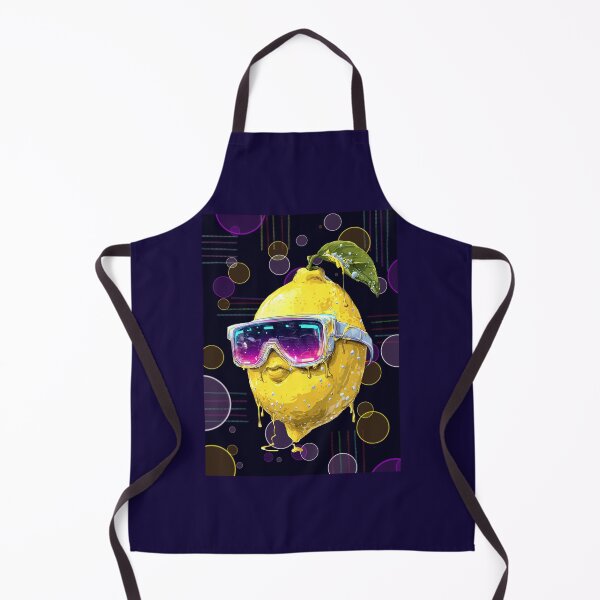 Item preview, Funny Cyber Lemon T-shirt with Stylish Glasses - Sweating Lemon with Virtual Reality Glasses designed and sold by Felia001.