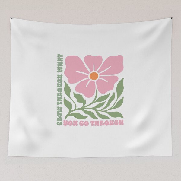 Item preview, Grow Through What You Go Through | Boho Graphics designed and sold by DelicateBalance.