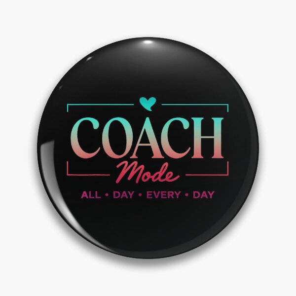 Item preview, Coach Mode Basketball Trainer Typography Retro Sports Spirit designed and sold by allistermariam.