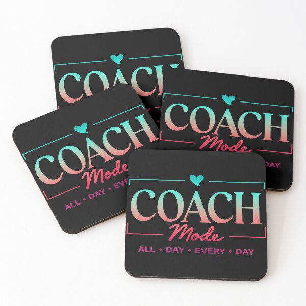 Item preview, Coach Mode Basketball Trainer Typography Retro Sports Spirit designed and sold by allistermariam.
