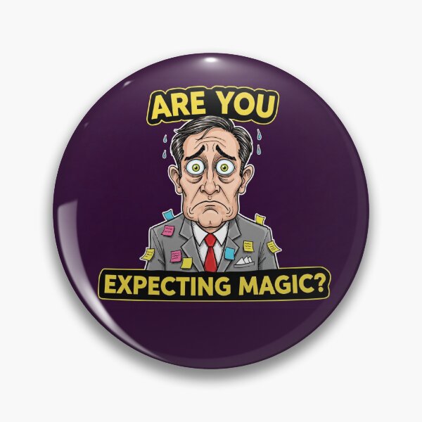 Item preview, Expecting Magic Office Humor designed and sold by PixorStudio.
