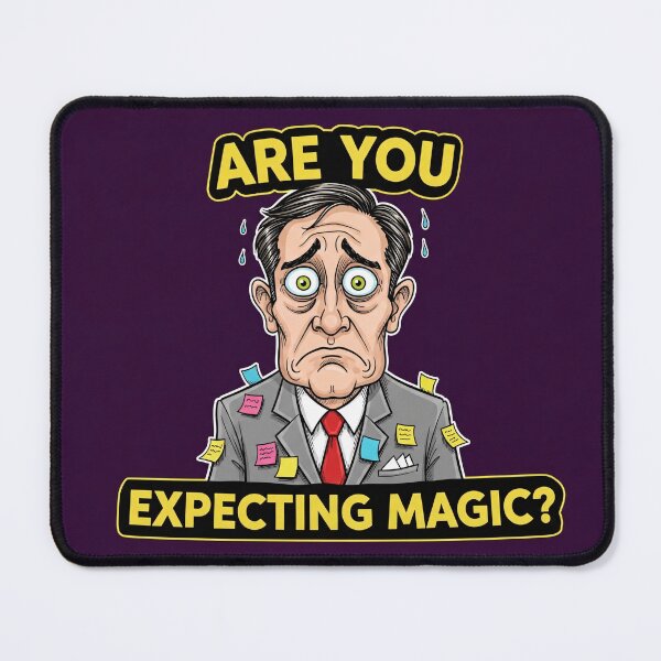 Item preview, Expecting Magic Office Humor designed and sold by PixorStudio.