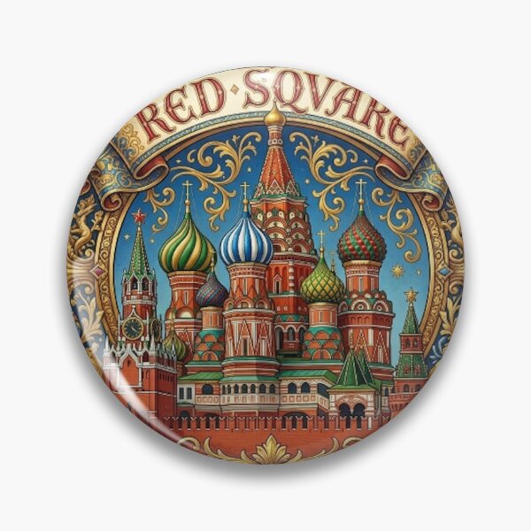 Item preview, RED SQUARE designed and sold by likbatonboot.