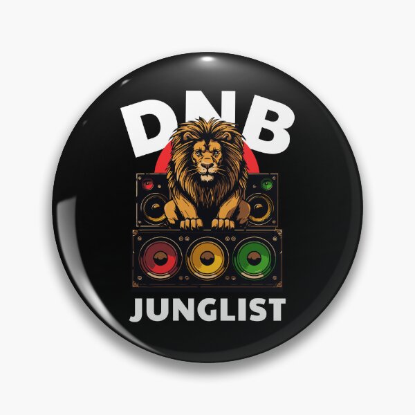 Item preview, DNB - Sound System Lion (White) designed and sold by Discothreadz.