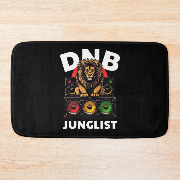 Item preview, DNB - Sound System Lion (White) designed and sold by Discothreadz.