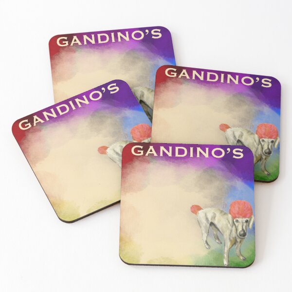 Item preview, GANDINO’S labels ver 2 designed and sold by dwindover.