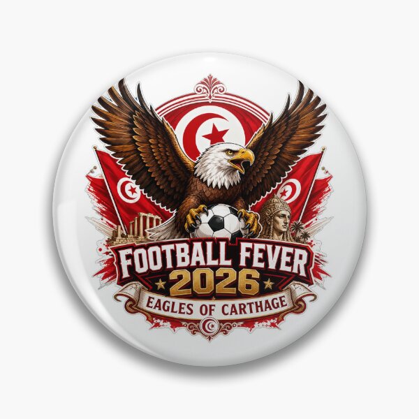 Item preview, Football Fever 2026 Tunisia designed and sold by MayaSoulStudio.
