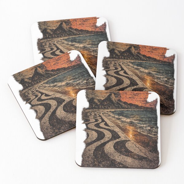 Item preview, Rio Sunset Coastal Dreamscape designed and sold by Sal Brasil Cultura ® .