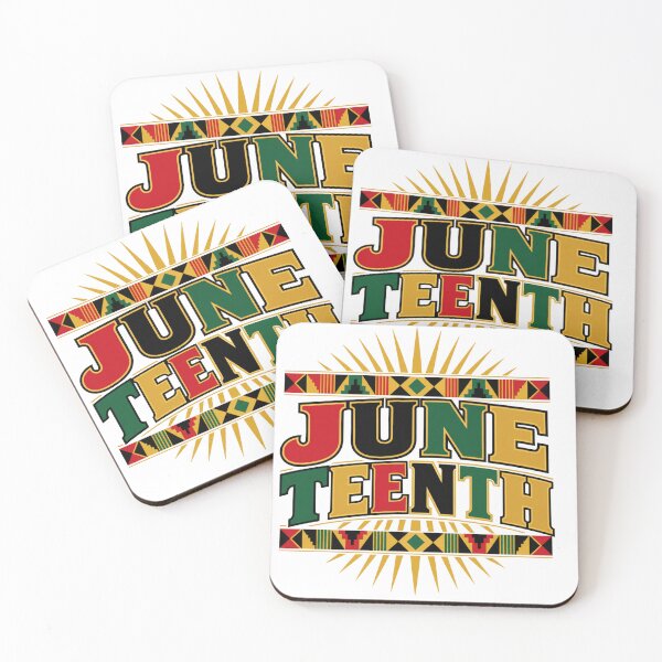 Item preview, Juneteenth Kente African Pattern Bold Freedom Art designed and sold by PlushFutura.