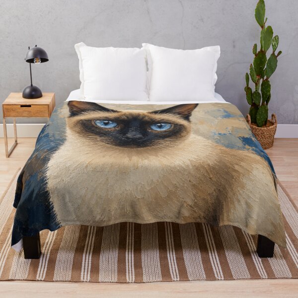 Item preview, Siamese Cat designed and sold by BlackDotBunny.