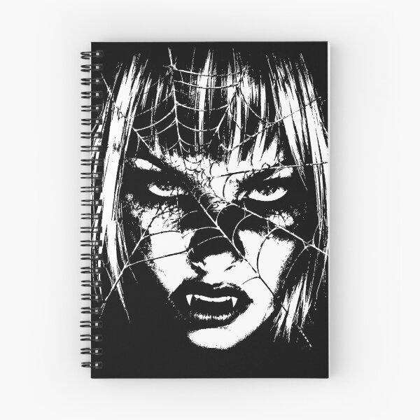 Item preview, Gothic Vampire Girl Spiderweb Horror Design designed and sold by trajeado14.