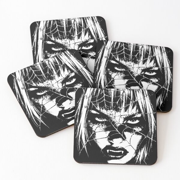 Item preview, Gothic Vampire Girl Spiderweb Horror Design designed and sold by trajeado14.