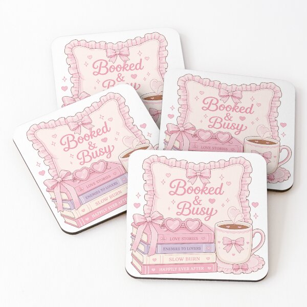 Item preview, Booked & Busy | Coquette Reader designed and sold by DelicateBalance.