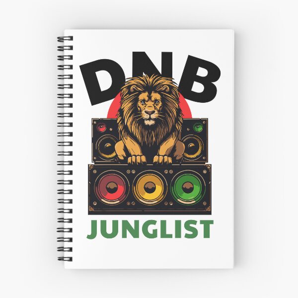 Item preview, DNB - Sound System Lion (Black)  designed and sold by Discothreadz.