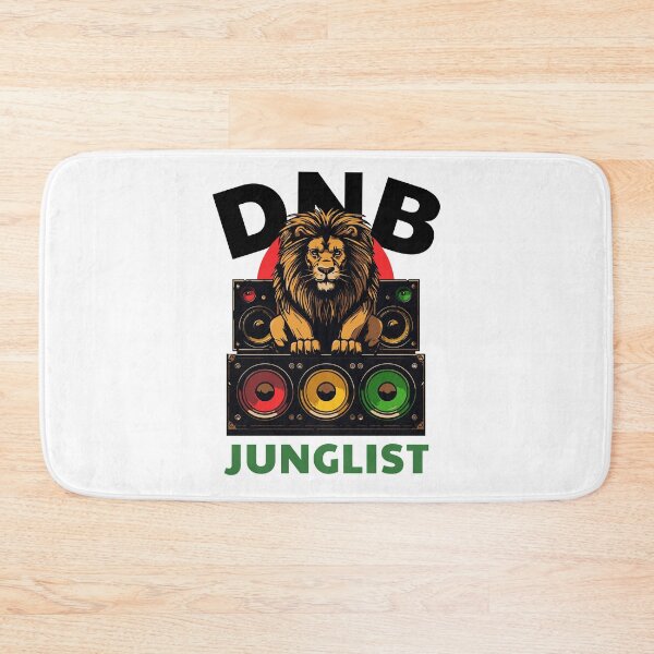 Item preview, DNB - Sound System Lion (Black)  designed and sold by Discothreadz.