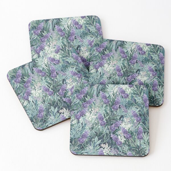 Item preview, Lush Lavender Garden Pattern | Rich Botanical Floral Print designed and sold by lavanya11.
